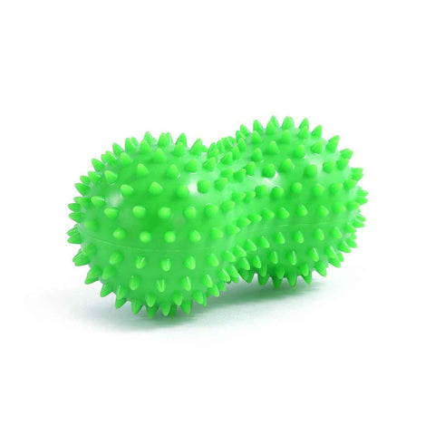 Spiky Peanut Massage Ball Deep Tissue Muscle Roller PVC Foot Massage Ball for Myofascial Release Trigger Point Therapy Yoga Fitness - Green In Australia - Darrahopens