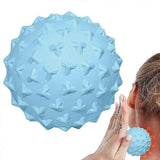 TPE Massage Ball for Deep Tissue Muscle Massage, Trigger Point Therapy, Yoga, Fitness and Muscle Recovery - Blue In Australia - Darrahopens