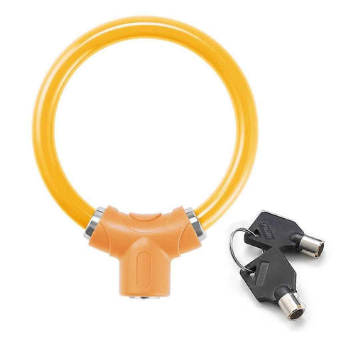 Rings Shape Bicycles Antitheft Lock High Security Mountain Bicycles Lock - Orange In Australia - Darrahopens