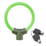 Rings Shape Bicycles Antitheft Lock High Security Mountain Bicycles Lock - Green In Australia - Darrahopens