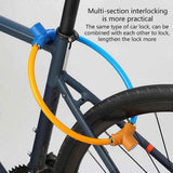 Rings Shape Bicycles Antitheft Lock High Security Mountain Bicycles Lock - Green In Australia - Darrahopens