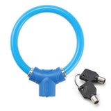 Rings Shape Bicycles Antitheft Lock High Security Mountain Bicycles Lock - Blue In Australia - Darrahopens