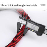 Portable 5-Digit Combination Bike Chain Lock, Keyless Anti-Theft Security Lock for Bicycle, Mountain Bike, Scooter and Motorcycle - Black In Australia - Darrahopens