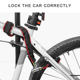 Bicycles Lock Heavy Duty Cycling Locks for Cycle, Motorcycle, Bicycles Locks High Security Bike Chain Lock with 2 Key Multicolor - 65cm In Australia - Darrahopens