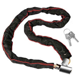Bicycles Lock Heavy Duty Cycling Locks for Cycle, Motorcycle, Bicycles Locks High Security Bike Chain Lock with 2 Key Multicolor - 125cm In Australia - Darrahopens