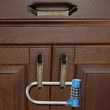4-Digit Combination Bike U Lock, Keyless Resettable Anti-Theft Security Lock for Bicycle, Motorcycle, Scooter, Gate and Fence In Australia - Darrahopens