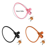 Portable Bike Cable Lock with Silicone Cover, Lightweight Anti-Theft Bicycle Security Lock, Cookie Dog Design - Brown In Australia - Darrahopens