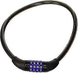 4-Digit Bicycle Lock, 12 mm Steel Cable, Bicycle Security Lock In Australia - Darrahopens