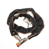 Bicycle Lock 80cm Chain Padlock for Bicycle, Motorcycle, and Scooter - High-Performance Chain Lock In Australia - Darrahopens