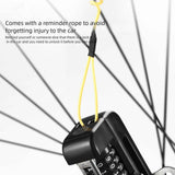 4-Digit Combination Disc Brake Lock, Portable Anti-Theft Security Lock for Motorcycle, Bicycle and Scooter - Orange In Australia - Darrahopens