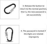 Bike Lock Cable 3 Digit Resettable Combination Cable Lock, Portable Bicycle Code Lock For Outdoor, Small Security Bicycle Lock , For Bike,black In Australia - Darrahopens