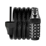 5-Digit Resettable Combination Bike Cable Lock, Self-Coiling Waterproof Anti-Theft Security Lock for Bicycle, Motorcycle, Scooter and Skateboard - Blue In Australia - Darrahopens