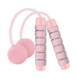 Jump Rope,Ropeless Jump Ropes For Fitness,skipping Rope For Wellness Beginners,adults Workout - Pink In Australia - Darrahopens
