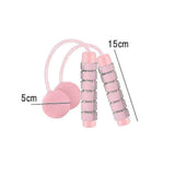 Jump Rope,Ropeless Jump Ropes For Fitness,skipping Rope For Wellness Beginners,adults Workout - Pink In Australia - Darrahopens