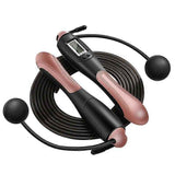 Jump Rope, Adjustable Speed Jump Rope with Calorie Counter and Timer, Counter Crossfit Jump Rope for Fitness, Sport, Boxing (Wired + Wireless) In Australia - Darrahopens