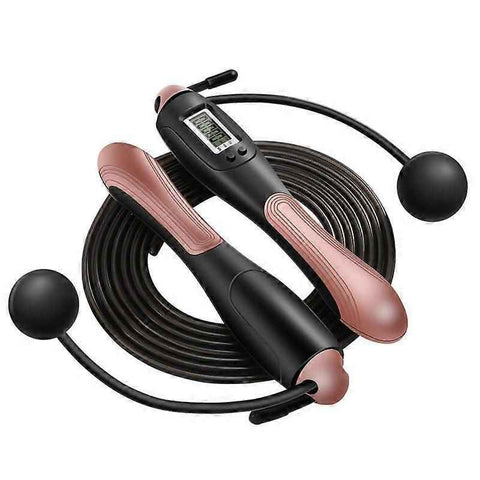 Jump Rope, Adjustable Speed Jump Rope with Calorie Counter and Timer, Counter Crossfit Jump Rope for Fitness, Sport, Boxing (Wired + Wireless) In Australia - Darrahopens