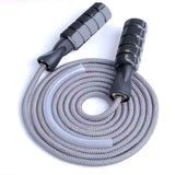 Jump Rope, Professional Weighted Cotton Jump Rope Workout, Adjustable Tangle-free With Ball Bearings Exerciser Jump Rope In Australia - Darrahopens