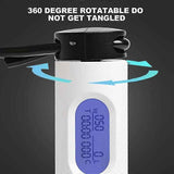 Jump Rope, Digital Calorie Counter Jump Rope, Adjustable Exercise Skipping Rope With Smooth Versatile Rope For Fitness Training, Weighted Handle Jump Rope In Australia - Darrahopens