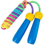 Jump Rope Beaded Skipping Rope Adjustable Tangle-free Segmented Jumping Rope - Blue In Australia - Darrahopens