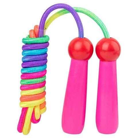 Jump Rope Beaded Skipping Rope Adjustable Tangle-free Segmented Jumping Rope - Pink In Australia - Darrahopens