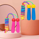 Jump Rope Beaded Skipping Rope Adjustable Tangle-free Segmented Jumping Rope - Pink In Australia - Darrahopens
