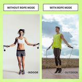 Jump Rope with Counter, Weighted Jump Ropes for Fitness, Adjustable Cordless Length with Calorie In Australia - Darrahopens