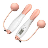 Cordless Jump Rope Speed Smart Fitness Jump Rope for Training Boxing Outdoor - Pink