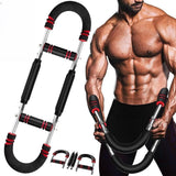 Twister Arm Trainer Adjustable Twister Arm Chest Exerciser With 3 Springs - Red