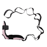 Yoga Stretch Strap, Foot & Leg Stretching Strap, Flexibility Strap for Ankle Ligament, Fascia, Muscle & Physical Therapy - Light pink