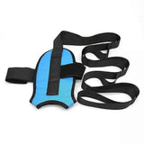 Yoga Stretching Strap for Physical Therapy, Non-Stretch Exercise Strap with Foot Loop for Pilates, Dance & Flexibility Training In Australia - Darrahopens
