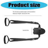Foot and Calf Stretcher Stretching Strap Leg Stretch Strap Flexibility Stretch Bands for Exercise Black In Australia - Darrahopens