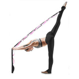 Yoga Stretch Strap with Handles for Stretching, Non-Elastic Exercise Strap for Physical Therapy, Pilates, Yoga & Flexibility Training - Dark Blue