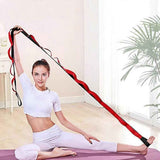 Yoga Stretch Strap with Handles for Stretching, Non-Elastic Exercise Strap for Physical Therapy, Pilates, Yoga & Flexibility Training - Blue In Australia - Darrahopens