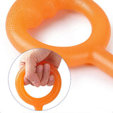 Toe Stretch Band Toe Stretching Strap Toe Training Band with Looped Dance Foot Leg Stretcher for Indoor Outdoor - Purple