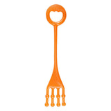 Toe Stretch Band Toe Stretching Strap Toe Training Band with Looped Dance Foot Leg Stretcher for Indoor Outdoor - Orange