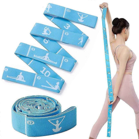 Exercise & Fitness Bands: Stretch Strap, Yoga Stretching, Workout Resistance Bands In Australia - Darrahopens