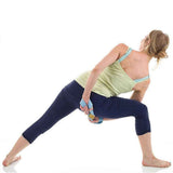 Infinity Yoga Stretch Strap, Double Loop Stretching Strap for Yoga, Pilates, Physical Therapy & Flexibility Training - Orange In Australia - Darrahopens