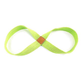 Infinity Yoga Stretch Strap, Double Loop Stretching Strap for Yoga, Pilates, Physical Therapy & Flexibility Training - Green In Australia - Darrahopens