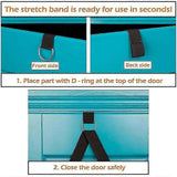 Leg Stretch Band - Easy Install on Door - Dance and Gymnastic Exercise Stretching Strap In Australia - Darrahopens