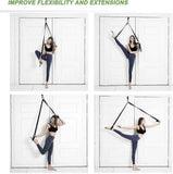 Leg Stretch Band - Easy Install on Door - Dance and Gymnastic Exercise Stretching Strap In Australia - Darrahopens