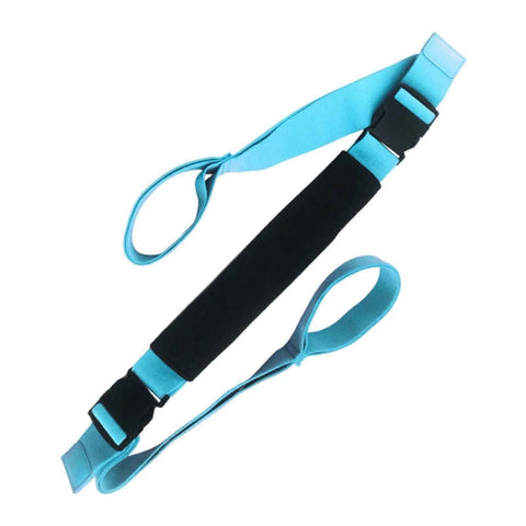 Yoga Strap Yoga Stretching Strap Premium Fitness Portable Exercise Dance - Blue In Australia - Darrahopens