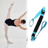 Yoga Strap Yoga Stretching Strap Premium Fitness Portable Exercise Dance - Blue In Australia - Darrahopens