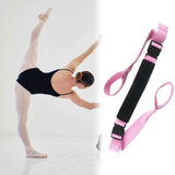 Yoga Strap Yoga Stretching Strap Premium Fitness Portable Exercise Dance - Pink In Australia - Darrahopens
