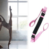 Yoga Strap Yoga Stretching Strap Premium Fitness Portable Exercise Dance - Pink In Australia - Darrahopens