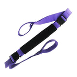 Yoga Strap Yoga Stretching Strap Premium Fitness Portable Exercise Dance - Purple In Australia - Darrahopens