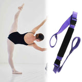 Yoga Strap Yoga Stretching Strap Premium Fitness Portable Exercise Dance - Purple In Australia - Darrahopens