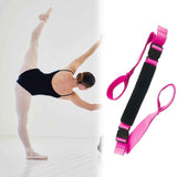 Yoga Strap Yoga Stretching Strap Premium Fitness Portable Exercise Dance - Rose Red In Australia - Darrahopens