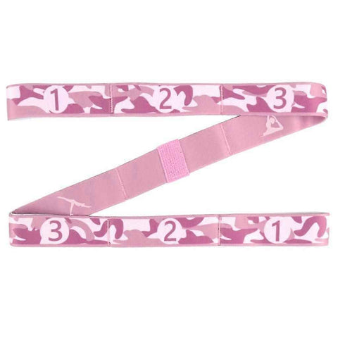 Yoga Pull Strap Belt Multifunctional Yoga Stretching Strap Or Women Men Adults - Pink In Australia - Darrahopens