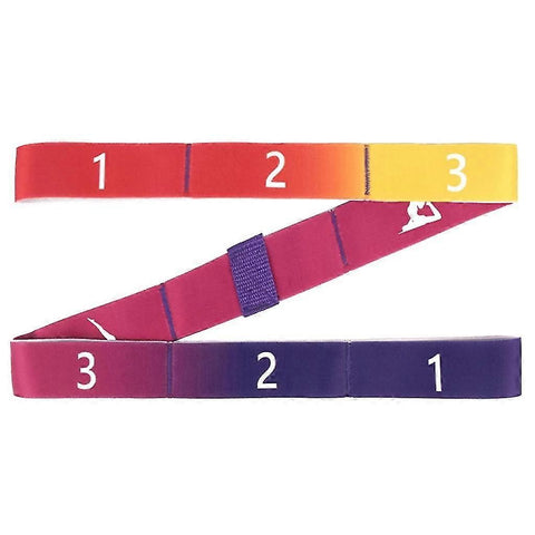 Yoga Pull Strap Belt Multifunctional Yoga Stretching Strap Or Women Men Adults - Mixed Color In Australia - Darrahopens