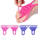 Yoga Stretching Belt Foot Stretcher Calf Tendonitis Ankle Strap Bands Yoga Stretch Strap Calf Leg Foot Stretcher - Blue In Australia - Darrahopens